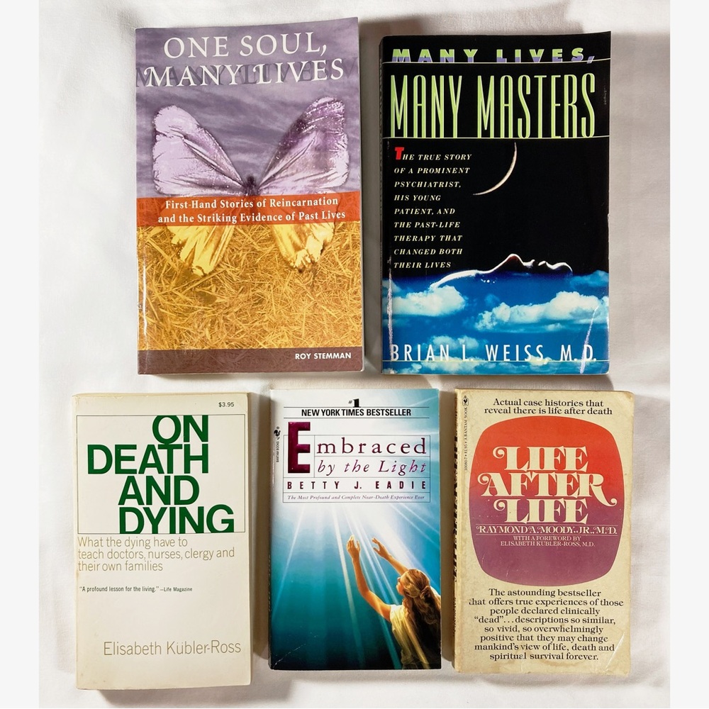 Many Lives, Many Masters Afterlife Past Lives Book Lot